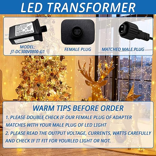 30V 0.8A LED Controller with Extension Cord, Replacement Model JC-DC300V0800-G1 - Image 5