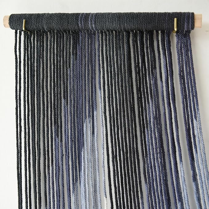 IOWER Large Macrame Wall Hanging Decor Dip-Dyed Macrame Wall Decor Wall Art - Image 6