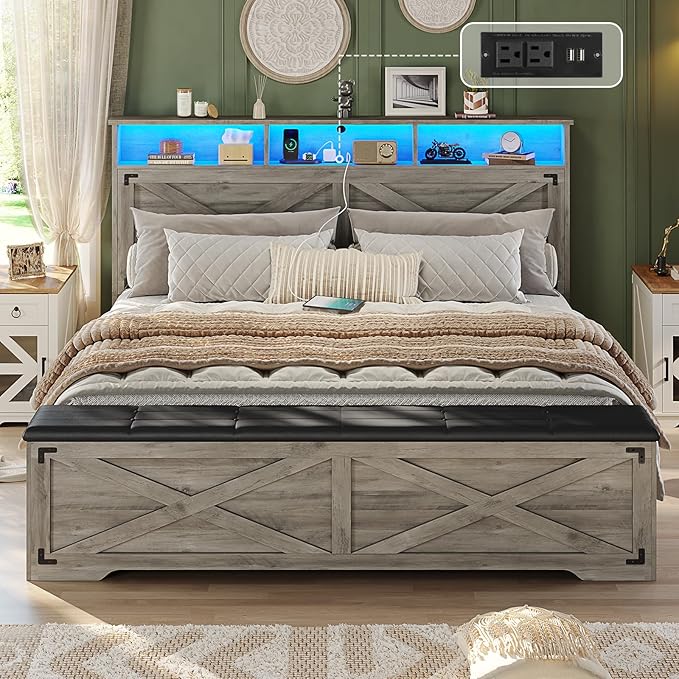 Hasuit Queen Size Bed Frame by Hasuit