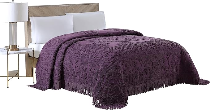 Beatrice Home Fashions Medallion Chenille Bedspread by BeatriceHomeFashions