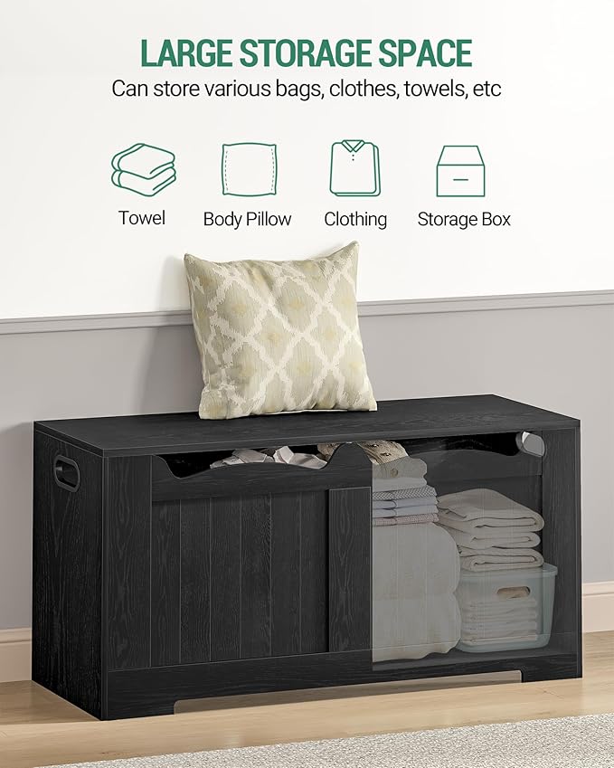 Hzuaneri 39.4" Storage Chest, Storage Bench Trunk - Image 7