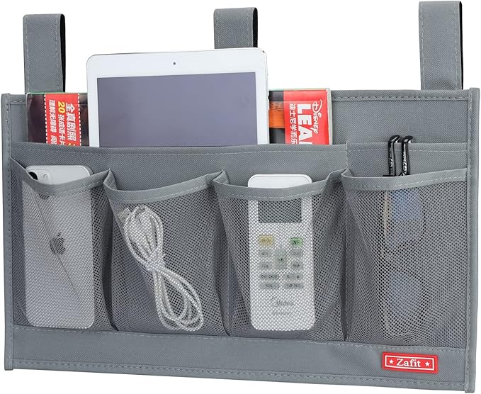 Zafit Hanging Bedside Caddy, Bedside Storage Organizer by ZAFIT