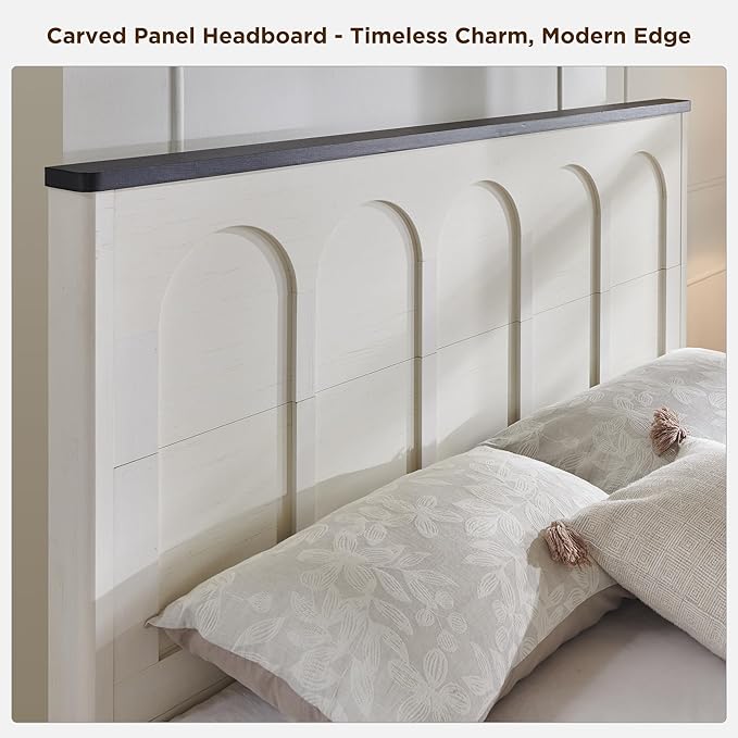 ACCOHOHO Queen Size Bed Frame Modern - Image 4