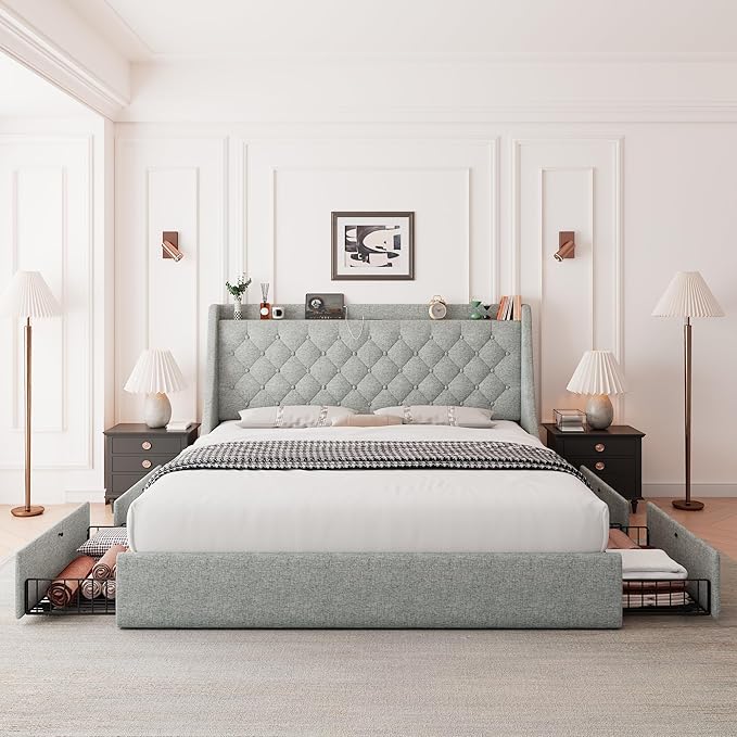 Feonase Queen Size Bed Frame - Image 3
