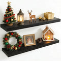 40 Inch Floating Shelves for Wall, 8 Inch Deep Floating Shelf for Storage & by Axeman