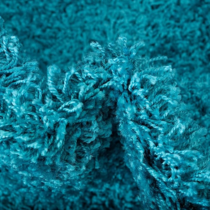 Unique Loom Solid Shag Collection Area Rug - Image 7