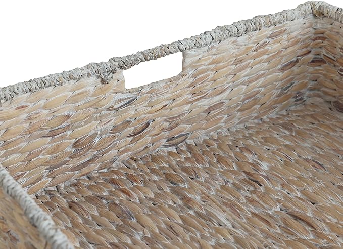 happimess BSK2015D-SET2 Holden 30" Classic Costal Hand-Woven Hyacinth Wicker - Image 4