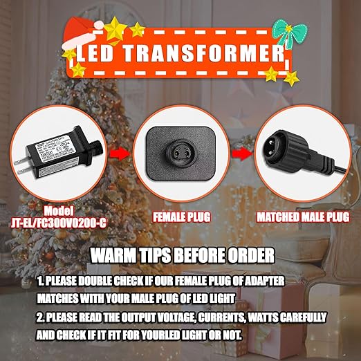 24V 0.25A LED Controller with Extension Cord, Replacement Model JT-DC240V025-C - Image 3