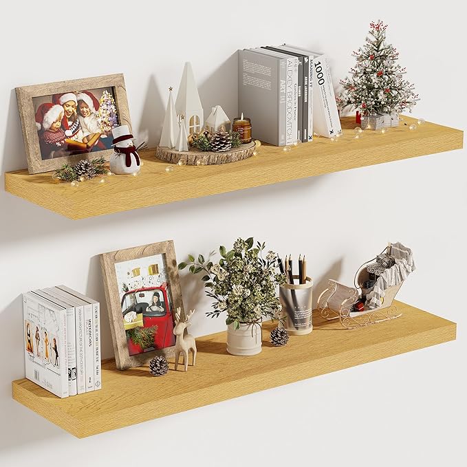 Vivelove 10" Deep Floating Shelves by VIVELOVE