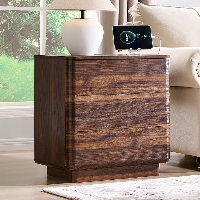 JXQTLINGMU 22" Modern Nightstand Set of 2 - Image 2