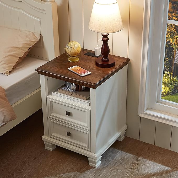 SAVOR LIFE Farmhouse Side Table - Image 7