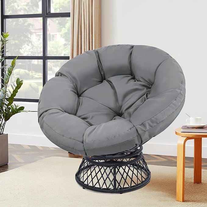 46" Giant Oversized Rattan Papasan Chair - Image 6