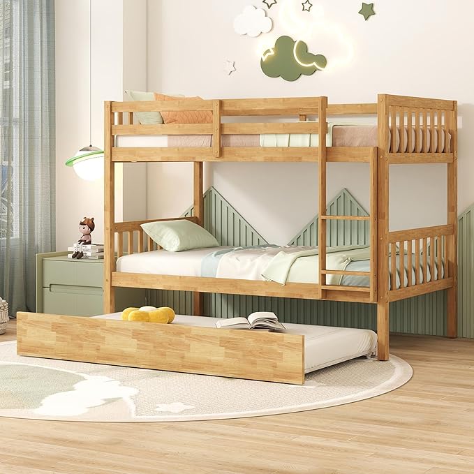Bellemave Twin Over Twin Bunk Bed by Bellemave