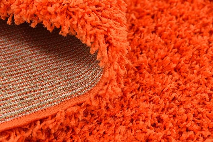 Unique Loom Solid Shag Collection Area Rug - Image 11