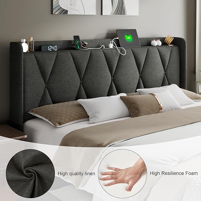 Feonase King Size Bed Frame - Image 5