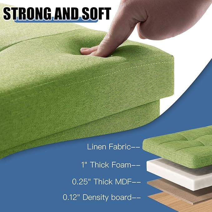 BRIAN & DANY 15 Inches Ottoman - Image 5