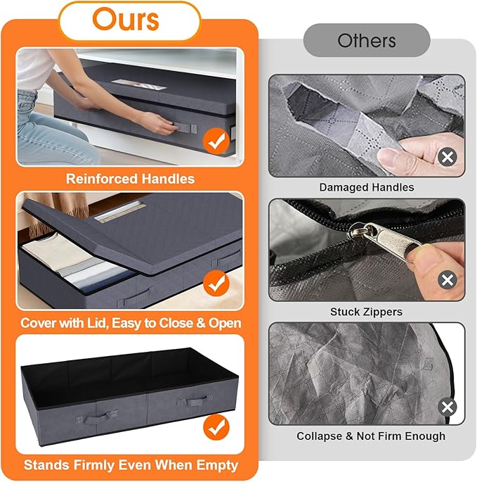 Under Bed Storage Containers - Image 3