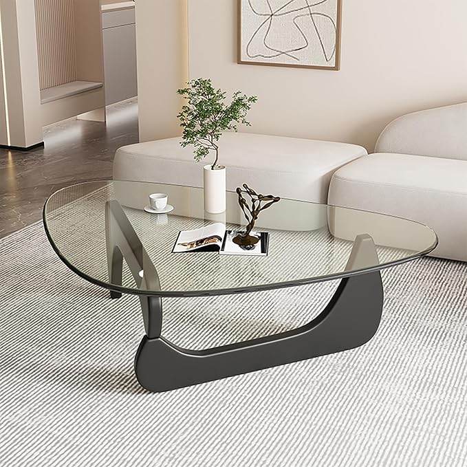Glass Coffee Table, Mid Century Modern Coffee Table, Coffee Table - Image 8