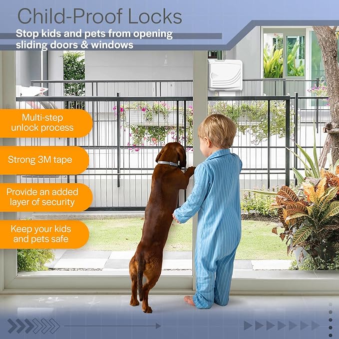 Todays Kids 2 Pack Sliding Door Lock - Image 7
