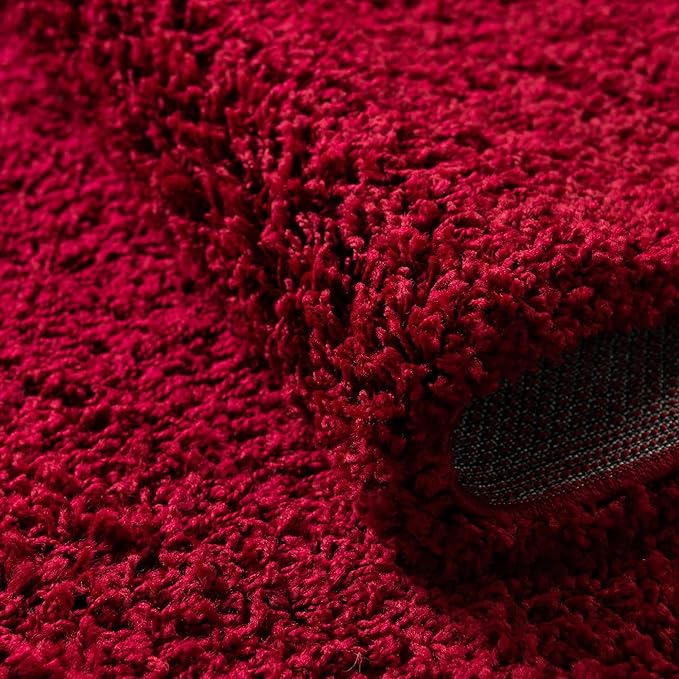 Unique Loom Solid Shag Collection Area Rug - Image 6