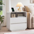 Farmhouse White Nightstand by StandifurnoFurniture