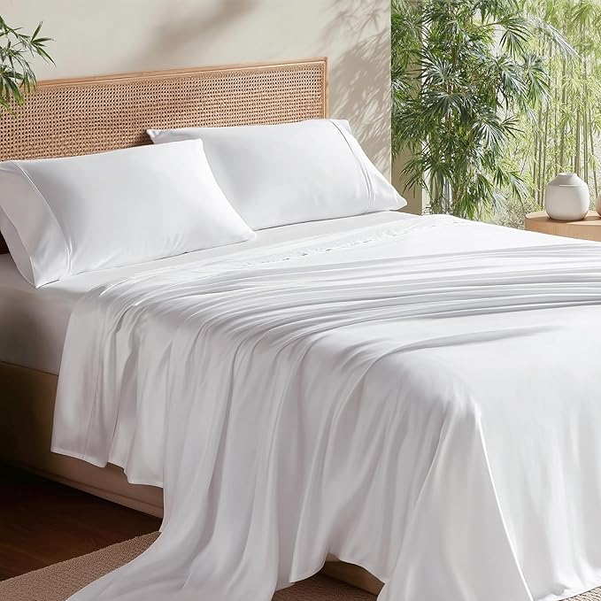 Bedsure Queen Sheet Set, Cooling Sheets by BEDSURE