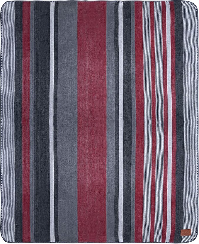 Qisu Alpaca Wool Blanket Throw | Queen, Stripes | 85 x 65 inches | Ultra-Soft - Image 5