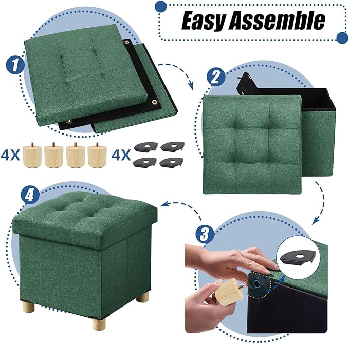 BRIAN & DANY 15 Inches Ottoman - Image 5