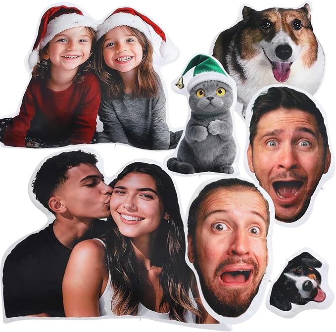 Custom4U Customized Face Pillow Custom Pet Pillow by Custom4U