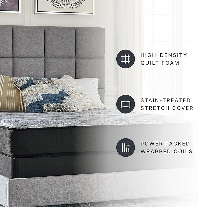 Signature Design by Ashley Full Size Comfort Plus 10 Inch Hybrid Mattress - Image 6