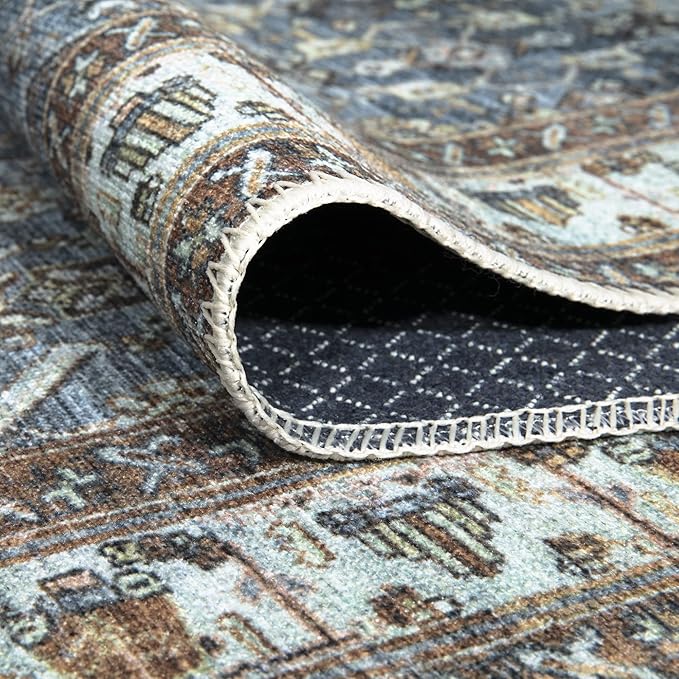 Bloom Rugs Washable Non-Slip 8' x 10' Rug - Image 4
