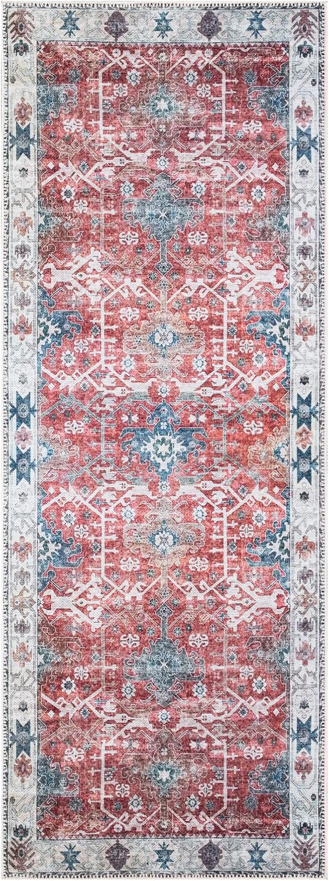 Bloom Rugs Washable Non-Slip 12 ft Runner - Image 3