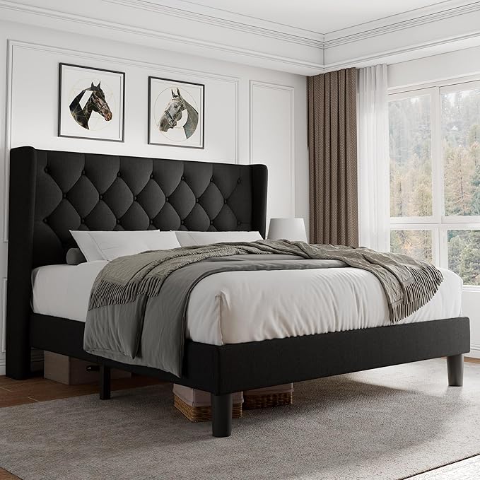 iPormis Full Size Platform Bed Frame by iPomis