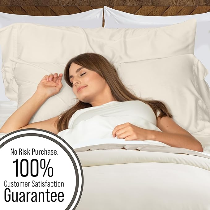 Bella Coterie Luxury Bamboo Viscose King Size Sheet Set | 100% Organically - Image 5