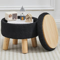 FIMIVIBI Small Foot Stool Ottoman by FIMIVIBI