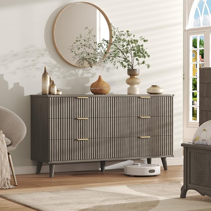 Lulive Wood Dresser for Bedroom by Lulive