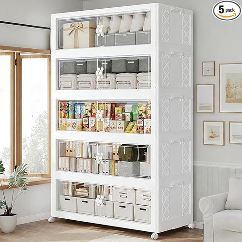 1100QT Extra Large Stackable Storage Bins by QAVABIN