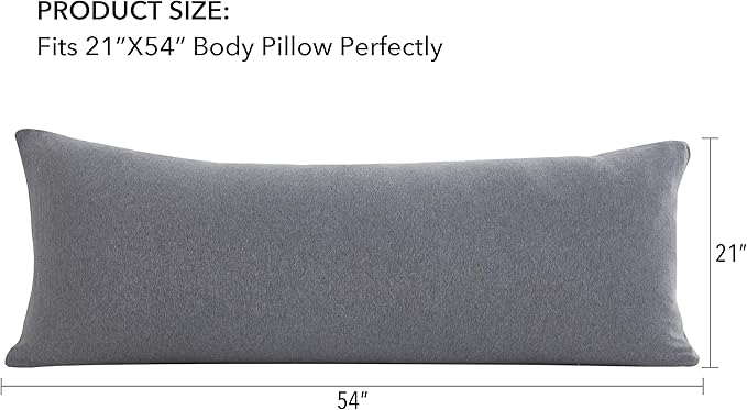 Oubonun 100% Jersey Cotton Body Pillow Cover - Image 6