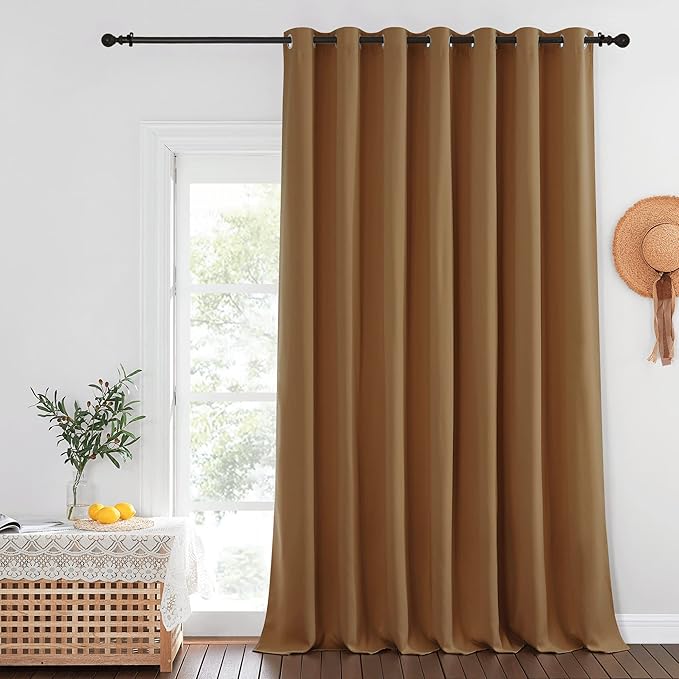 NICETOWN Blackout Patio Curtains 100 x 144 Inches Long by NICETOWN