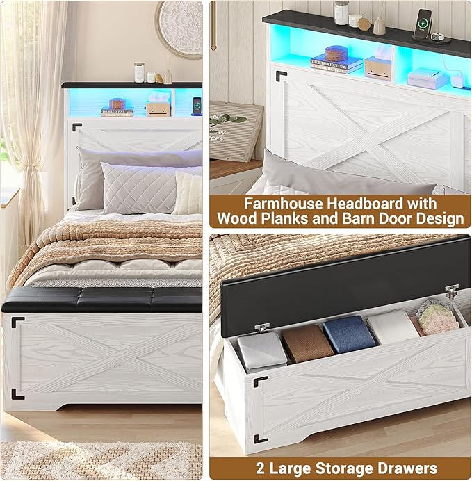 Hasuit Queen Size Bed Frame - Image 3