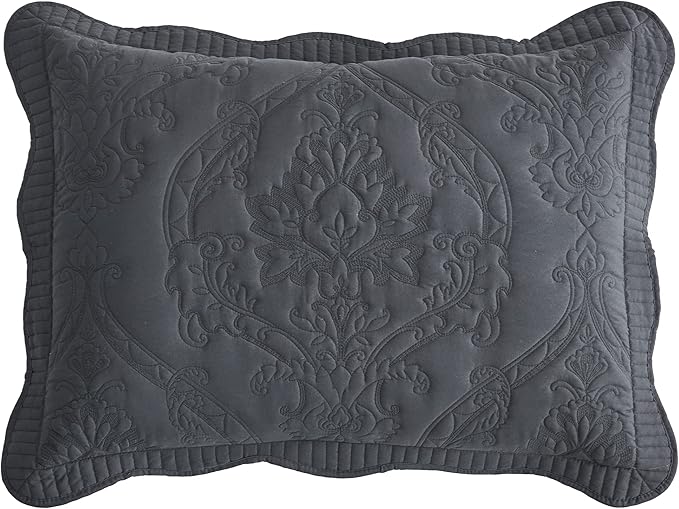 CHIXIN Microfiber King Pillow Shams Set of 2 by CHIXIN