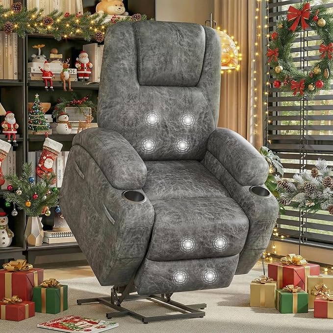 Electric Power Lift Recliner Chair by Furmax