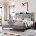 Queen Size Upholstered Bed Frame by Einhomn