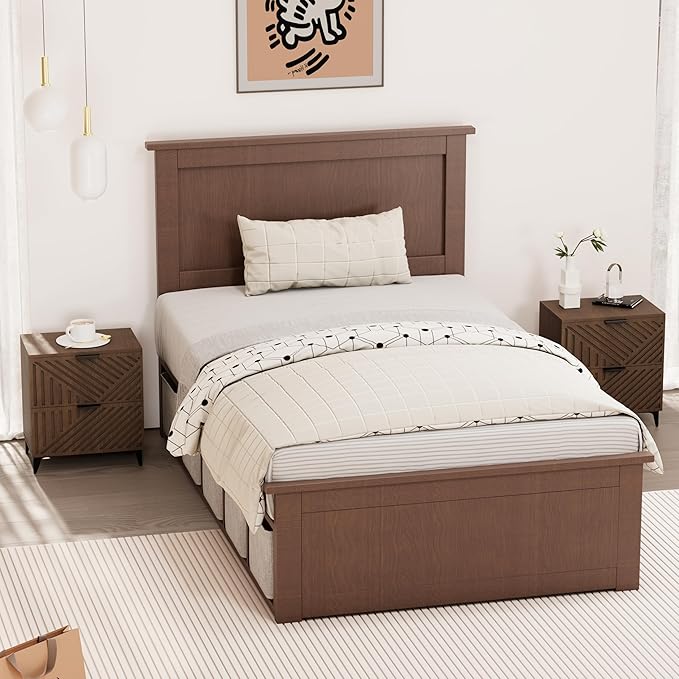 Royal Windsor Small Fluted Nightstand Set of 2 - Image 2