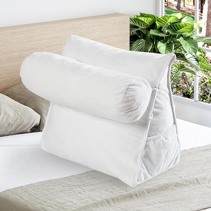 Cheer Collection Reading Wedge Pillow by CheerCollection