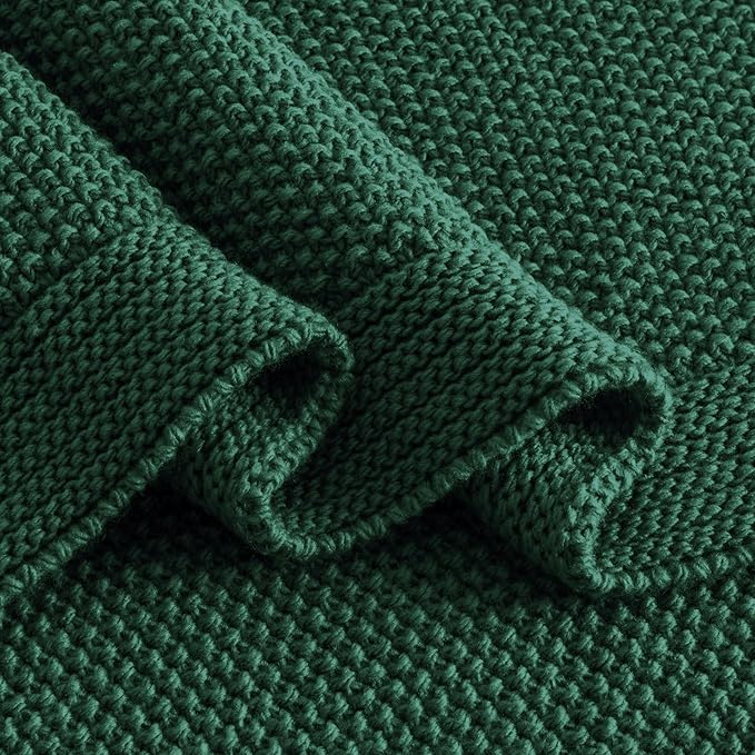 CozeCube Christmas Green Throw Blanket - Image 8