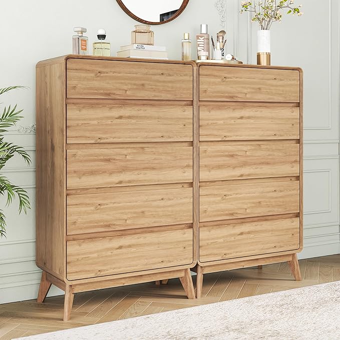 50" Tall Dresser for Bedroom, Vertical Dressers - Image 7