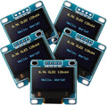 Weewooday 5 Pieces 0.96 Inch OLED Module 12864 128x64 Driver IIC I2C Serial by Weewooday