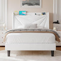Twin Size Upholstered Bed Frame by Einhomn