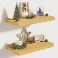 Vivelove 10" Deep Floating Shelves Over Toilet, Modern Rustic Shelves by VIVELOVE